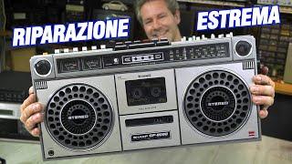 Questo Boombox non ne voleva sapere di funzionare! - Sharp GF-9090