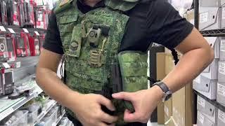 Black Stealth Tactical Vest Molle Quick Release