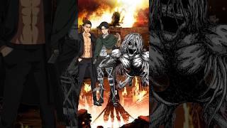 Eren an Levi vs Titans #anime #shots