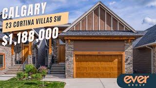 RARE DETACHED VILLA  | Luxury Real Estate Property Tour in Calgary by Mark D. Evernden