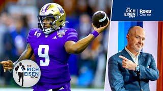 Rich Eisen Reacts to Michigan Facing Washington in the CFP National Championship Game