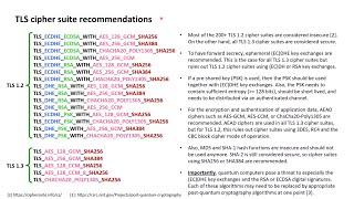 TLS Essentials 30: Recap and summary