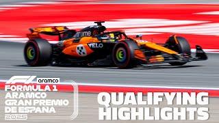 CONTINUED DOMINANCE  Spanish Grand Prix Qualifying Highlights ️ | ESPN F1