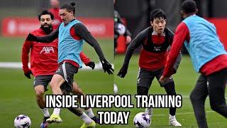 Inside Liverpool Training: Players Return From. Internationals 