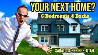 Your NEXT Home? HUGE 6 Bedroom Home for Sale Saratoga Springs Utah #utahrealestate