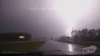 04-13-2022 Brandon, MS Tornado Warned Storms