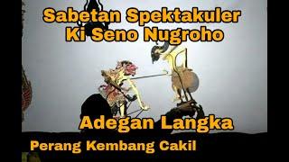 Sabetan Spektakuler Ki Seno Nugroho || Perang Kembang Cakil || Dalang Seno || Ki Seno Nugroho