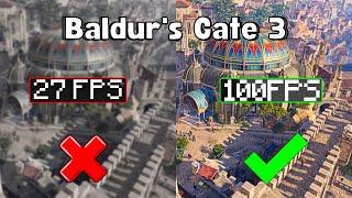 HOW TO INCREASE FPS and REMOVE LAG from BALDUR'S GATE 3 ️