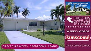 Turnkey Direct Gulf Access Home for Sale in Cape Coral