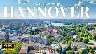 Hannover - 2024, Germany in 4k HDR   walking tour DOLBY VISION