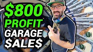 NEVER SKIP A GARAGE SALE  (RIDE ALONG)