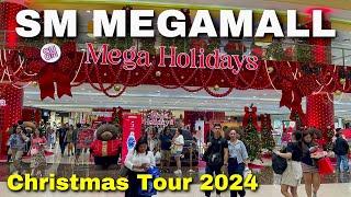 One of the Philippines’ Five Biggest Malls! | SM MEGAMALL - Christmas Tour 2024 in Mandaluyong City!