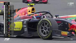 Enzo Fittipaldi winning F2 Spa 2023 Sprint Race