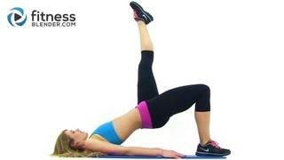 At Home Hamstring Workout Video - Hamstring Exercises with No Equipment