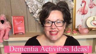 FREE Dementia ACTIVITY Ideas In the Home PLUS Products to Try ~ ABC's of Dementia