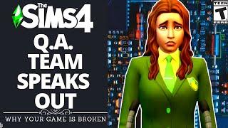 SIMS 4 TEAM REVEALS BROKEN GAMEPLAY, WORKING CONDITIONS (REVIEWS)- WHY BUILDING IS MORE POPULAR