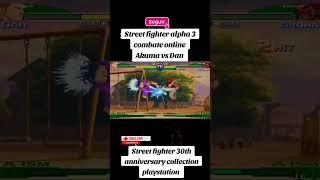 Akuma vs Dan! Street fighter alpha 3 online match #fightcade #akuma #fightinggame #arcadegames #sfa