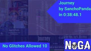 No Glitches Allowed 10 - Journey - White Robe, Any%, Glitchless by SanchoPanda