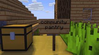 Monster School: Community pantry? (Minecraft Animation)