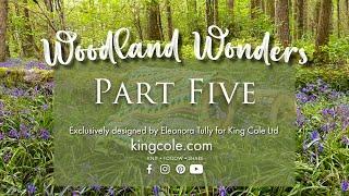 Woodland Wonders CAL: Week Five -  Retracing our steps; carpets of bluebells and flowers and colour!