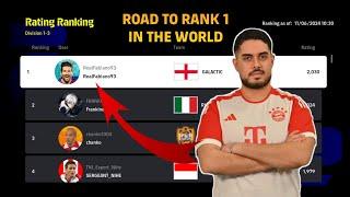 REALFABIANO93 (RANK 1) VS NUMBERONE10 (RANK 9) | EFOOTBALL LEAGUE PHASE 9 | EFOOTBALL 2024