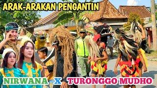 POLL MERIAH‼️ Arak-arakan Pengantin Bersama TURONGGO MUDHO & Drumband NIRWANA - Karangawen Demak