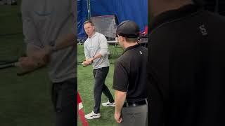 UCU Training:  Brian deBrauwere compares movement of your eyes on checked swings and plays at 1st.