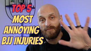 Top 5 Most Annoying Jiu Jitsu Injuries