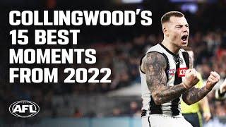 Collingwood's 15 best moments from 2022 | AFL