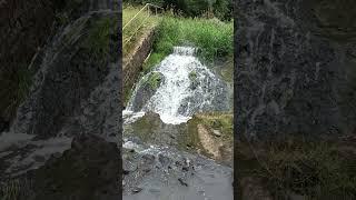16 Güntersberge   Blick nach Süden auf Wasserfall von Katzsohlteich in Katzsohlbach
