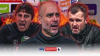 The BIGGEST Premier League Manager Rants 2022/23! | Conte's OUTBURST, Pep's HONESTY...|