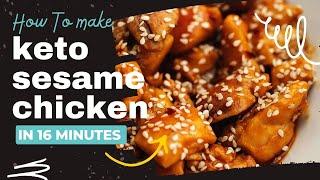 Keto Sesame Chicken Recipe