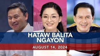 UNTV: Hataw Balita Ngayon | August 14, 2024