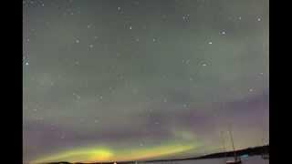Porjus: Aurora Dancers on Sunday
