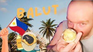 Eating Balut in the Philippines: Fluent Bisaya Speaking Afam