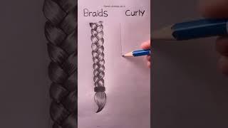 braids#curly#hair style#drawing with haya#google search #youtube shorts#shorts