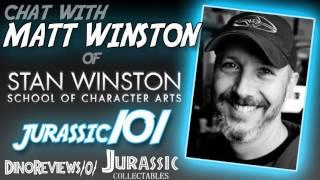 MATT WINSTON interview | Jurassic101 Podcast #1 | "Stan Winston & the power of Practical FX"