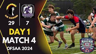 KITCHENER CL VS A.N. MYER | DAY 1 - MATCH 4 | OFSAA BOYS RUGBY FULL GAME (29-7)