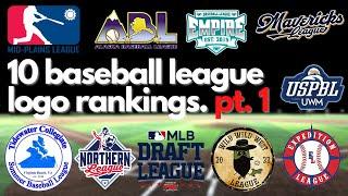 Ranking the Logos of 10 Random Baseball Leagues (PART ONE)