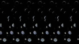 3D Animated Stereogram Challenge #5 - Which Earth is NOT flat?