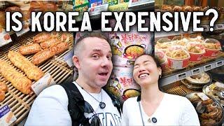 How Much Does Food Cost in Korea?  Budget Eating & Supermarket Vlog