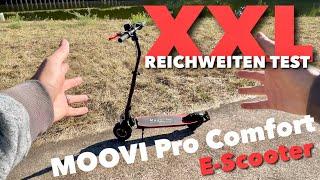 XXL Reichweiten Test Moovi Pro Comfort E-Scooter - Wer seinen Roller liebt der ...das gab's noch nie