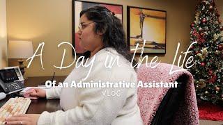 A DAY IN MY LIFE AS AN ADMINISTRATIVE ASSISTANT | VLOG | STEPH MADDOXX