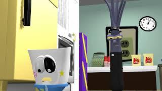 The Clock's Broken (VeggieTales/The Amazing Digital Circus Animation)