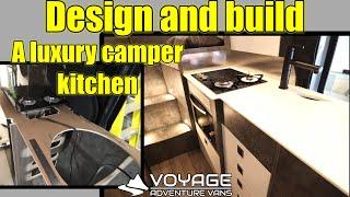 Building a Luxury kitchen unit in a campervan / motorhome