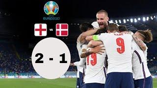 Highlights England 2 - 1 Denmark | Euro 2020 | 07.07.21