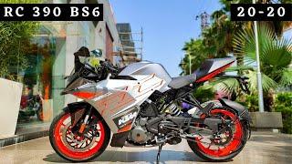 2020 KTM Rc 390 Bs6 New Colour Review || Exhaust Sound || Price And Mileage ??