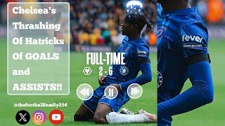 HIGHLIGHTS | WOLVES 2 - 6 CHELSEA | PREMIER LEAGUE | MATCH WEEK 2