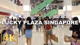 The FILIPINO MALL in Singapore | Lucky Plaza Singapore Full Walking Tour | 4K