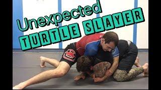 Simple and Unexpected Head-and-Arm CHOKE from Turtle | BJJ/MMA